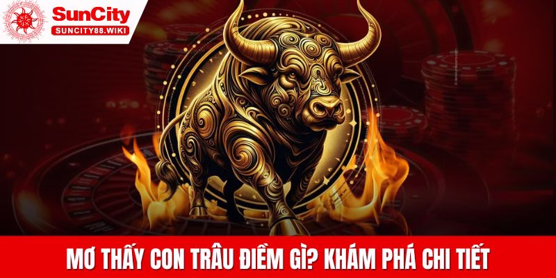 Mơ Thấy Con Trâu Điềm Gì